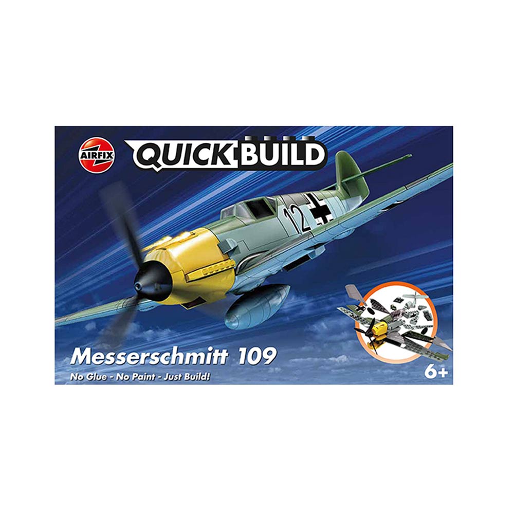 Airfix Quick Build Messerschmitt 109 Construction Model Set