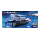 Airfix Quick Build Tiger I Tank Construction Model Set