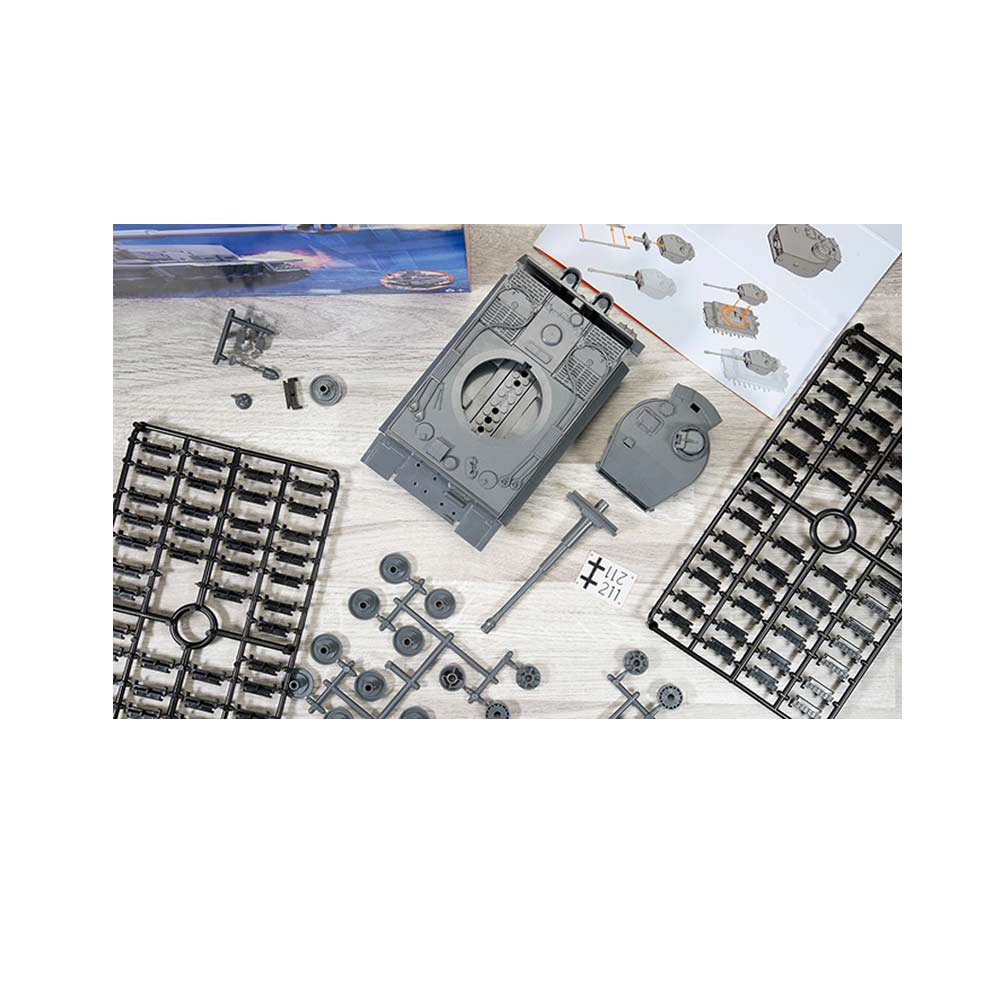 Airfix Quick Build Tiger I Tank Construction Model Set