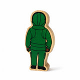 Green Air Force Wooden Figure