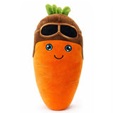 Pilot Carrot Soft Toy inspired by John “Cat’s Eyes” Cunningham, the famous Second World War night-fighter pilot.