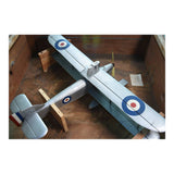 Fairey Freemantle company exhibition/reference model with original wooden transit case circa 1924.