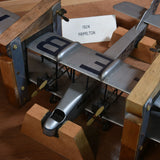 1924 Handley Page Hamilton exhibition/reference model with original wooden transit case.