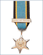 Air Crew Europe Star Replica Mini Medal