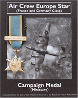 Air Crew Europe Star Replica Mini Medal