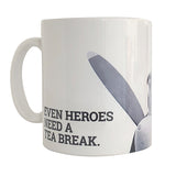 Spitfire Mug - Even Heroes Need A Tea Break