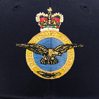 RAF Crest Embroidered Baseball Cap