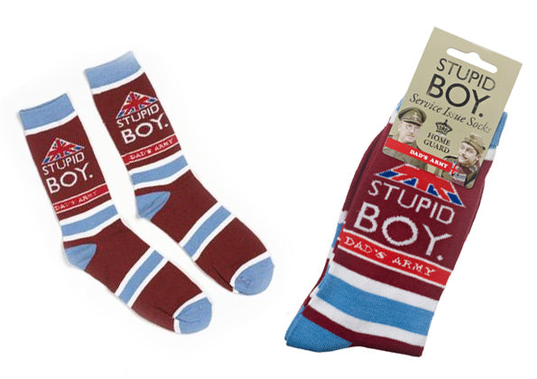 Dad's Army Stupid Boy Socks