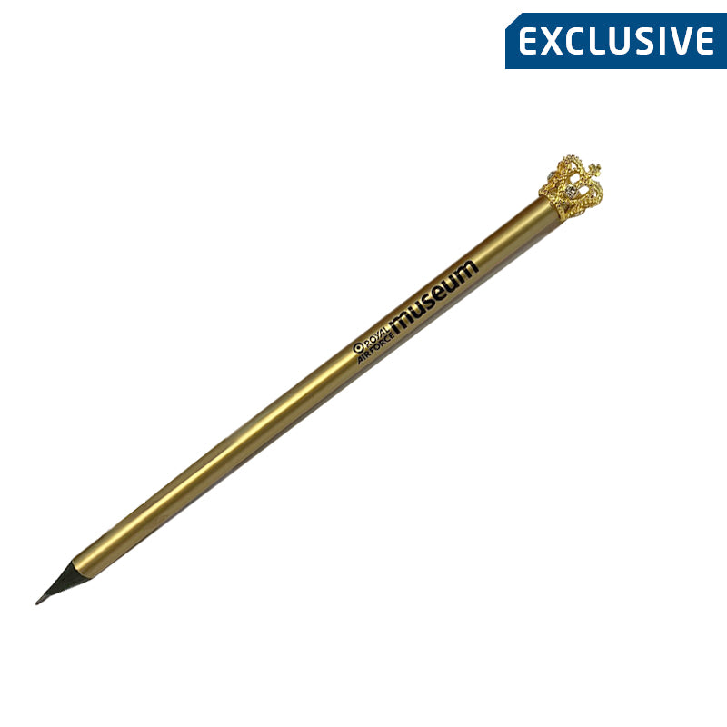 King Crown Ornate Pencil - Gold