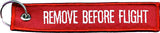 Remove Before Flight Keyring