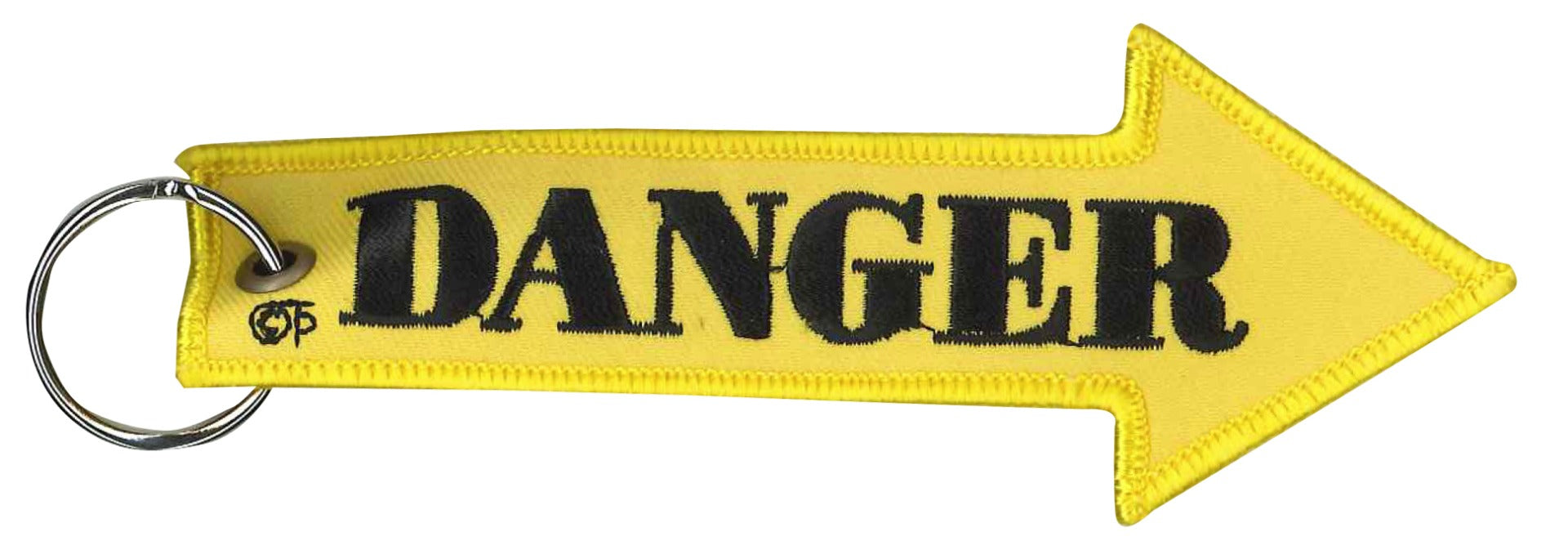 Danger Keyring