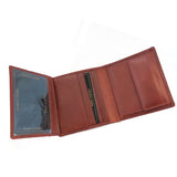 RAF Wings Tri Fold Wallet - Brown