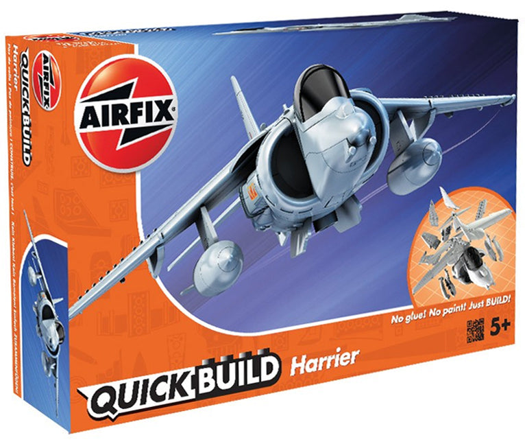 Airfix Quick Build Harrier Construction Model Set