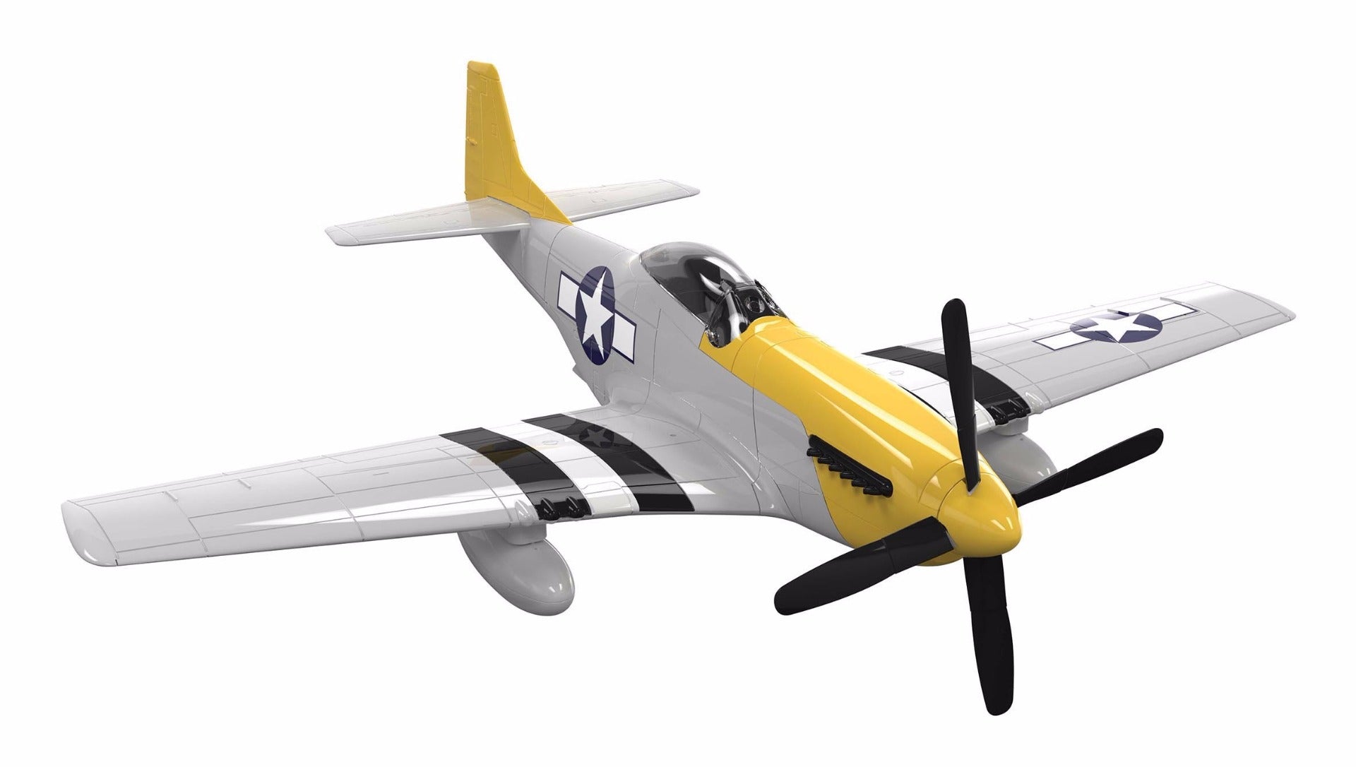 Airfix Quick Build Mustang P-51D Construction Model Set