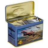 Lancaster Bomber Tea Tin With 40 English Breakfast Teabags