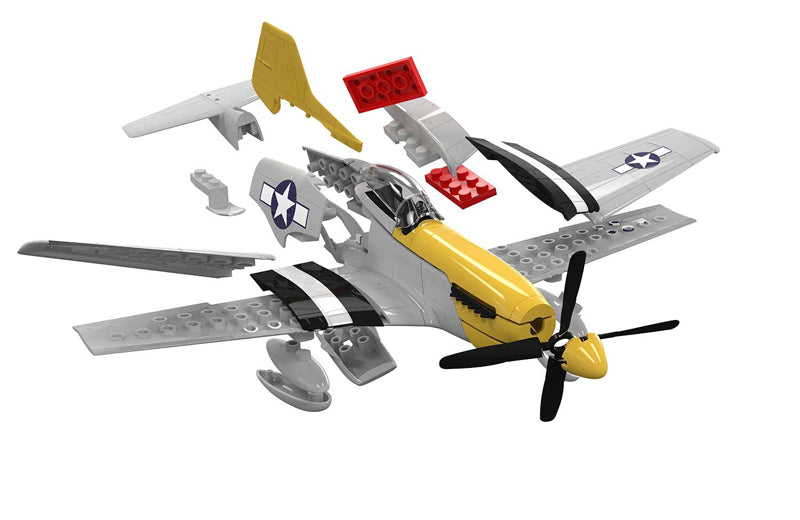 Airfix Quick Build Mustang P-51D Construction Model Set