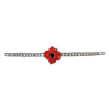 Pave Crystal Poppy Sparkle Bangle