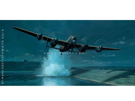 The American Dambuster Print (Veteran Signed)