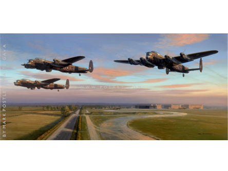 Dambusters Dusk Departure Print (Artist Signed)