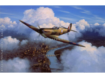 The Worcester Spitfire (Artist Signed)