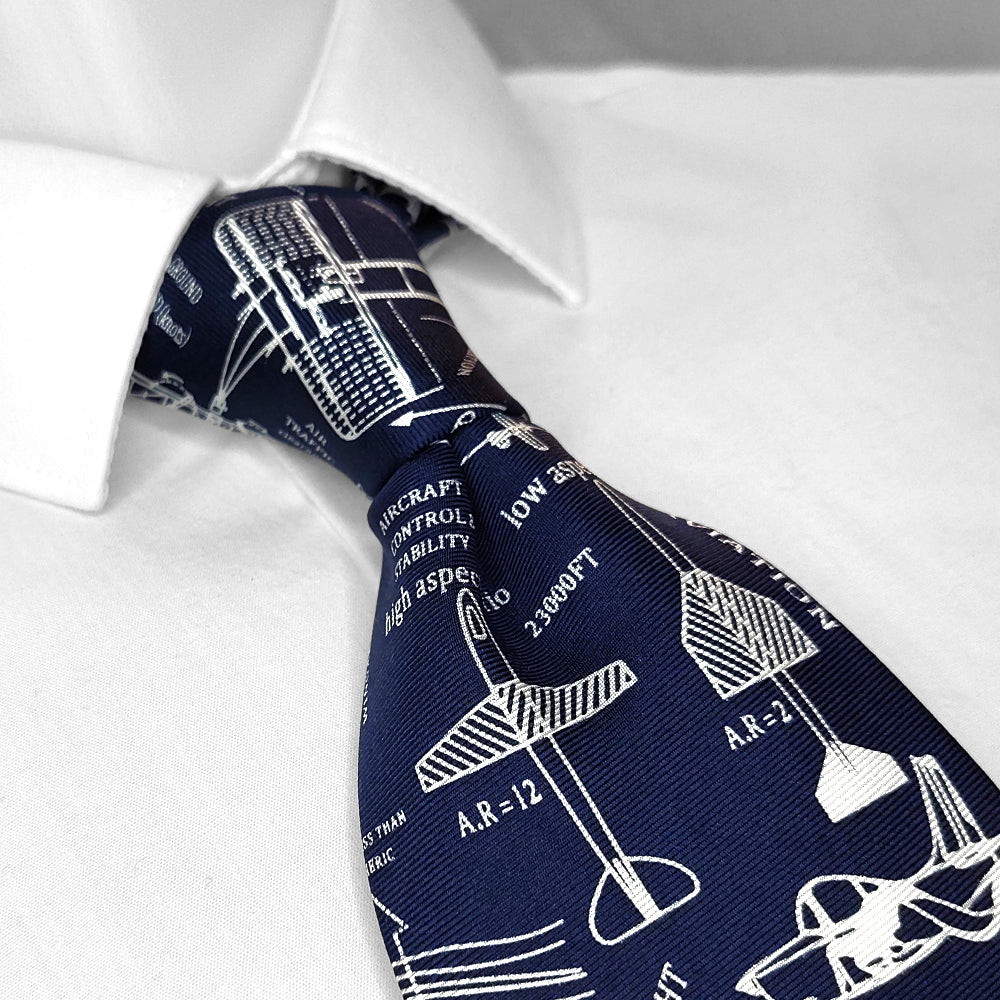 Principles of Flight Silk Tie