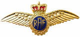 RAF Wings Queens Crown Badge