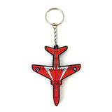 Red Arrows PVC Keyring