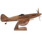 Wooden High Gloss Spitfire Model