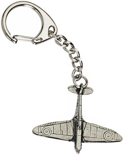 Spitfire Pewter Keyring