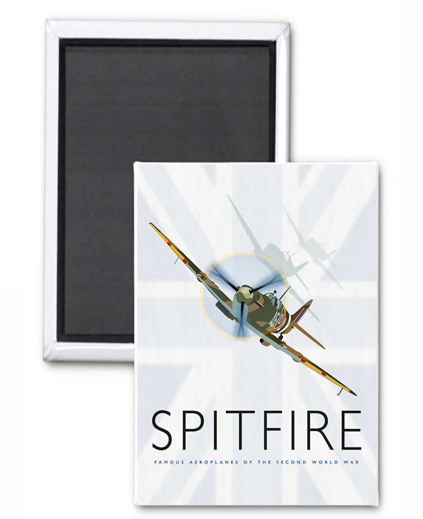 Spitfire Fridge Magnet