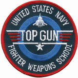 Top Gun Round Cloth Badge