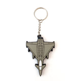 Typhoon Jet PVC Keyring