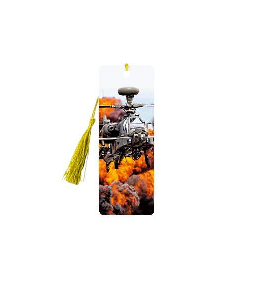 3D Bookmark Apache Explosion